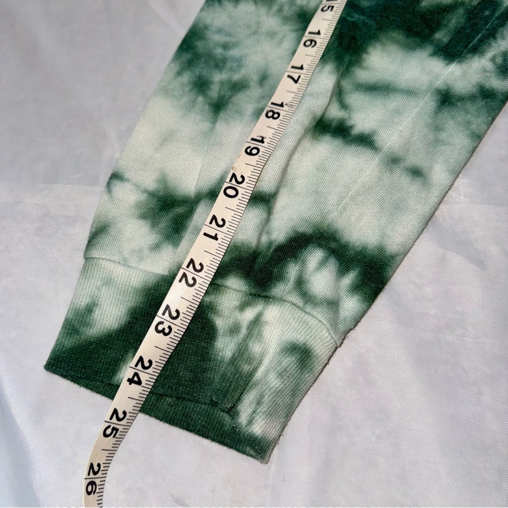 AC/DC Band Green White Tie-Dye Men's 2XL Sweatshirt‎ Hoodie Rock Hippie Unisex - Picture 7 of 7